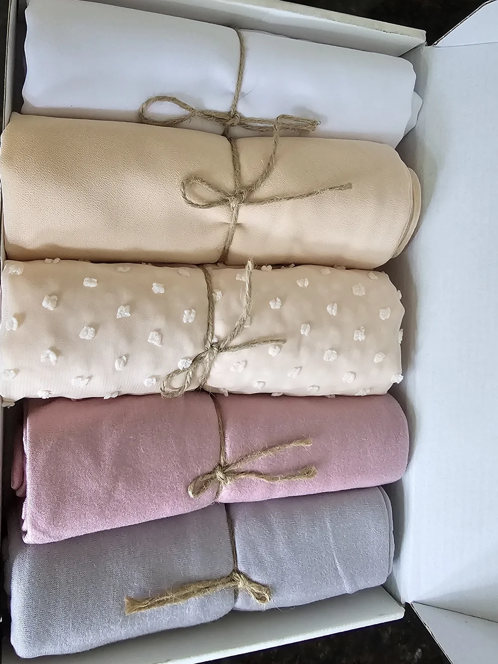Neutral & Blush  Scarf Set - 5-Pack